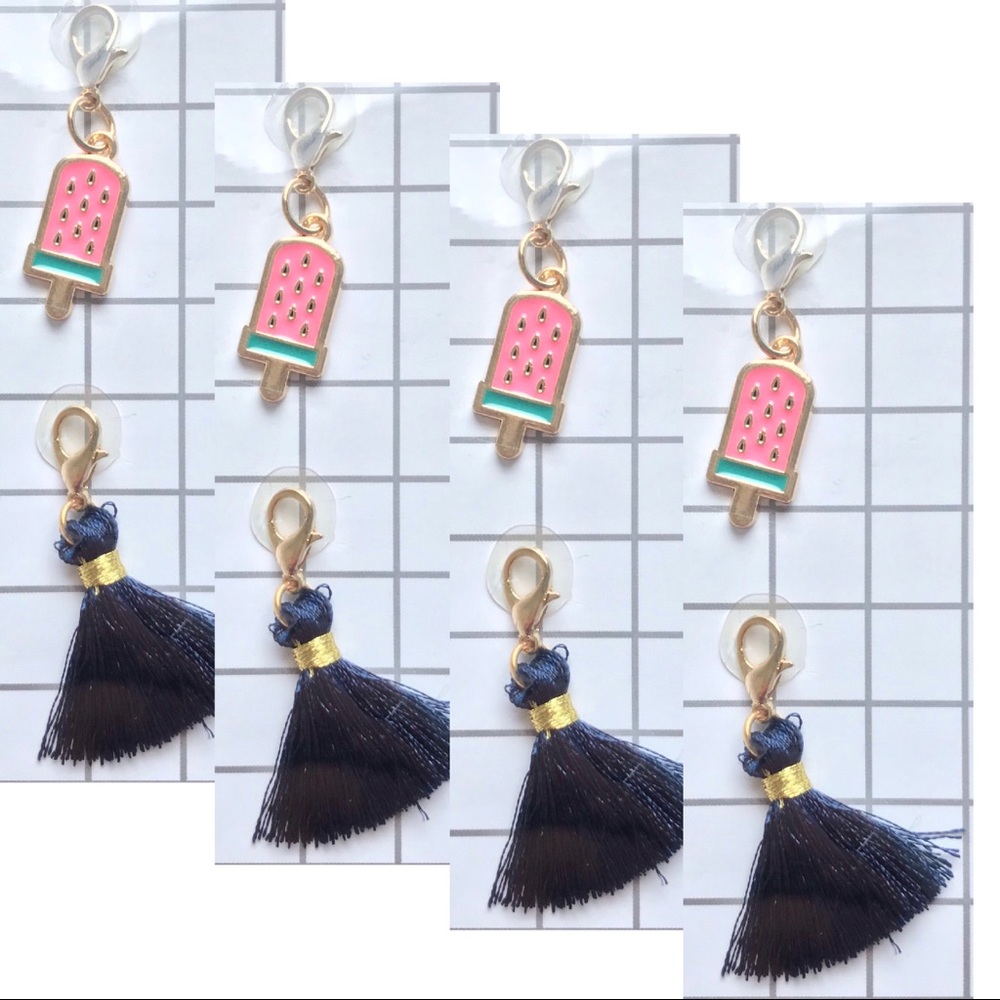 Key chain Key ring Tassel New Small Popsicle Lot A